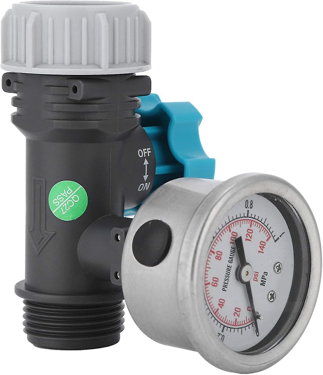 Druckminderungsventil, Einstellbares Wasserdruckventil, G3/4-zoll-wasserdruckminderer, Kompatibel Mit Gewächshaus Und Garten