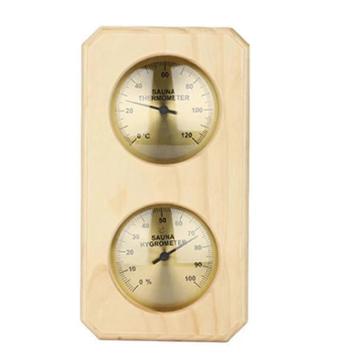 Sauna-thermometer 2 In 1 Holzsauna-hygrometer Innen-thermometer Und Hygrometer In Celsius