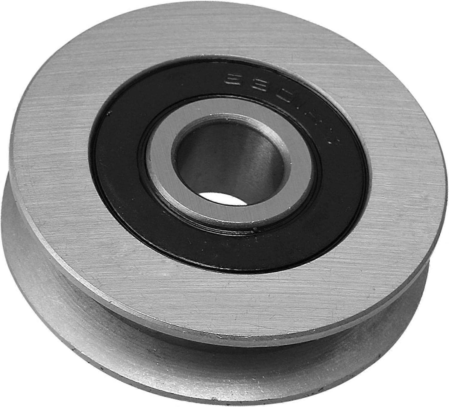 U-förmige Stahlseilrolle Mit Eisenlager (12 X 50 X 13 Mm), Geeignet Für Lasten Bis 512 Kg, Kompatibel Mit Industrieanlagen.