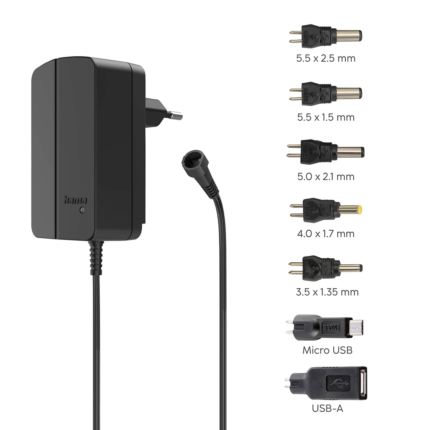 Powercompatible Universal-netzteil 2250 Ma/27 W