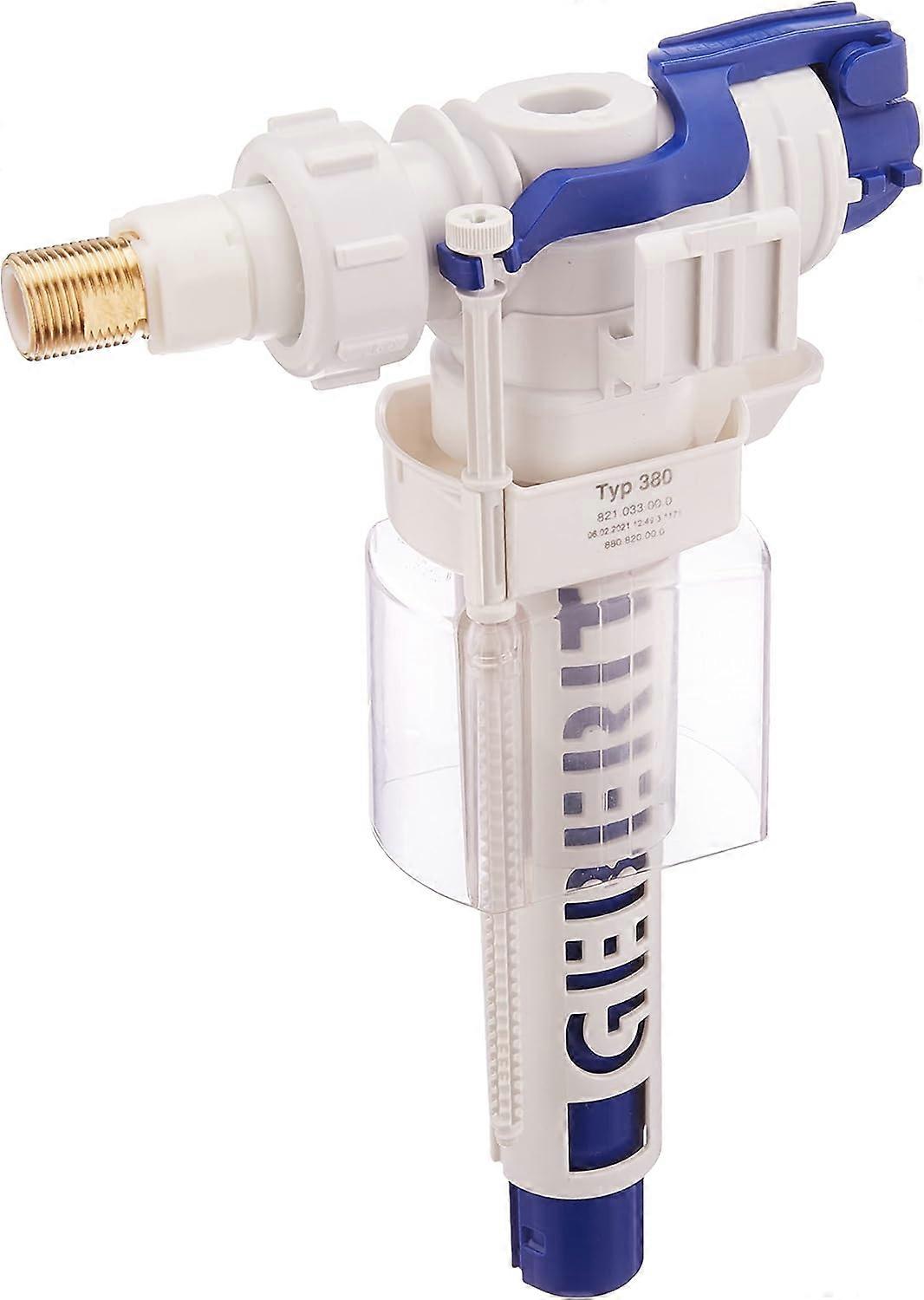 Wc-ventil, Geberit, Weiß/blau