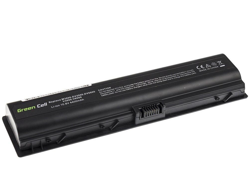 Akku Für Hp Pavilion Dv2000, Dv6000 Usw. (green Cell Akku) 4400 Mah, 11,1 V