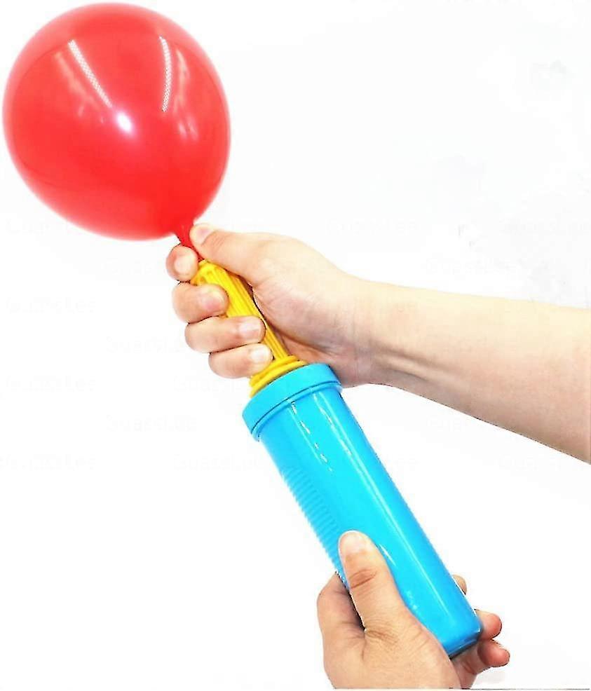 Handpumpe, Doppeltwirkende Pumpe. Geeignet Für Ballons, Gymnastikbälle, Yogabälle Und Poolmatratzen.