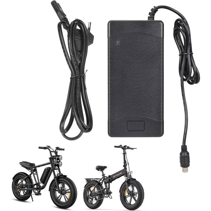 Ladegerät Kompatibel Mit Engwe Ep-2pro/engine Pro Elektrofahrrädern/elektrorollern, 54,6v 2a Ladegerät, 48v Lithium-ionen-akku, Schnellladung, Automatische Abschaltung.