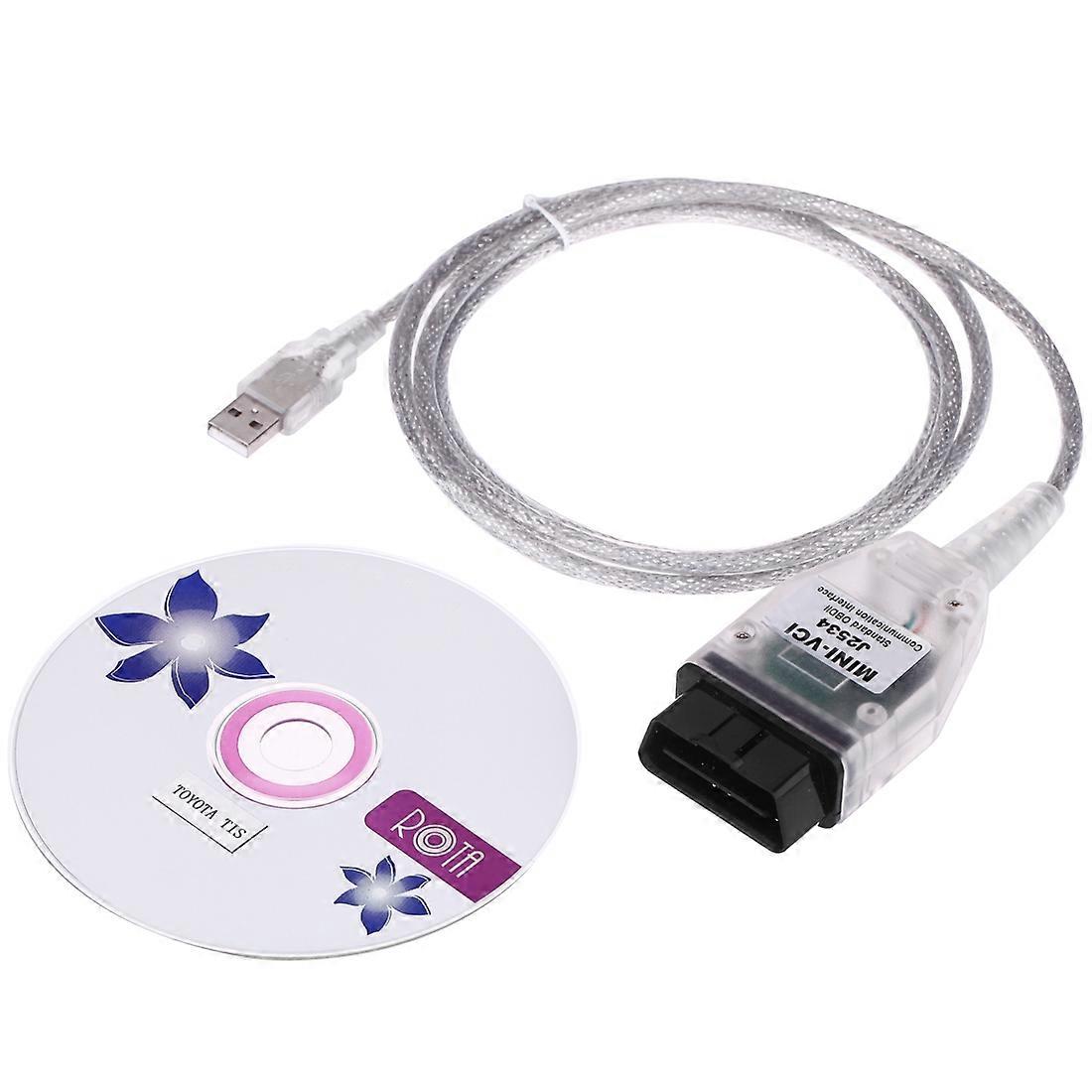 Mini Vci J2534 Diagnosekabel-werkzeug Kompatibel Mit Toyota Tis Tech Stream Obd Obdii Scanner-werkzeug
