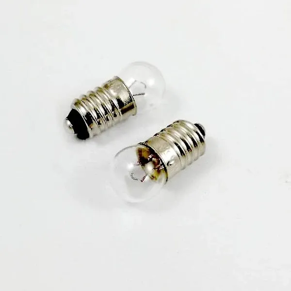 Aktionspreis: 10er-pack E10-schraubsockel, Kompatibel Mit Taschenlampen, 2,5 V, 0,3 Acas