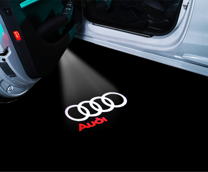 2 Stück Laser-türleuchten, Kompatibel Mit Audi A4 A5 A6 A7 A8 Q3 Q5 Q7