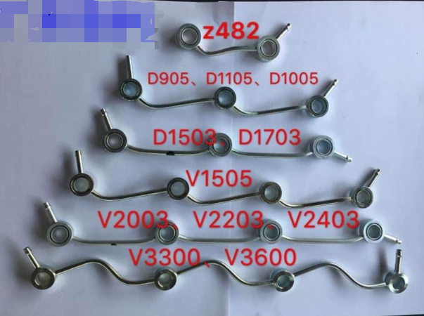 Passend Für Kubota V1903, V2203, V2003, V2403, D905, D1105, D1005, D1305, D1503, D1703, D1803, V1505, V3600, V3300 – Kraftstoff-überlauf-rücklaufrohr