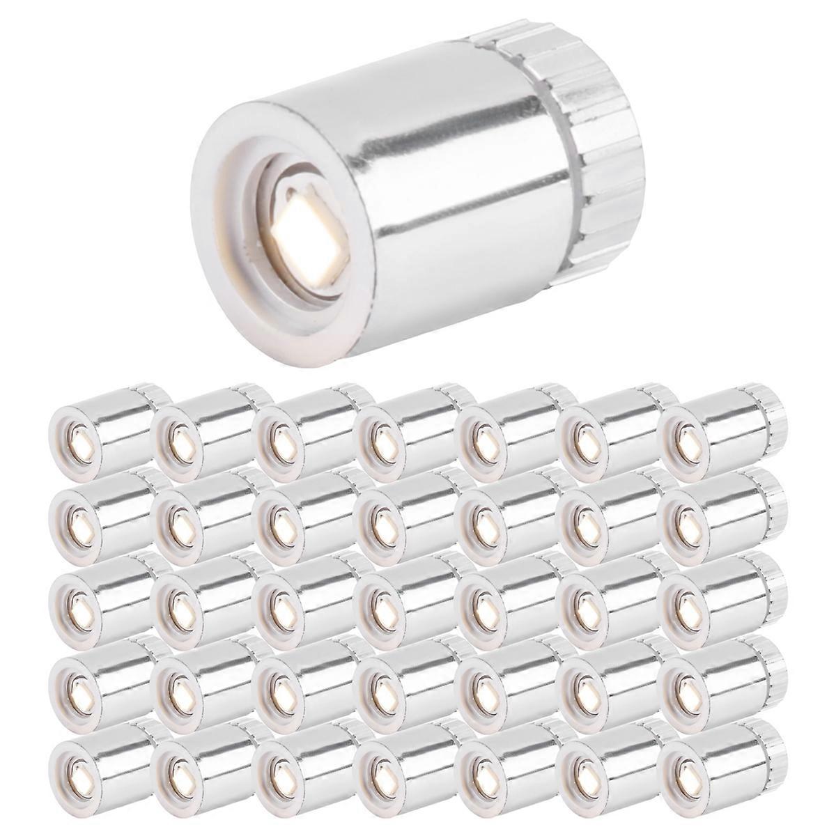 36 Stück Miniatur-leds Für Bastelarbeiten, Batteriebetriebene Mini-spots (warmweiß)