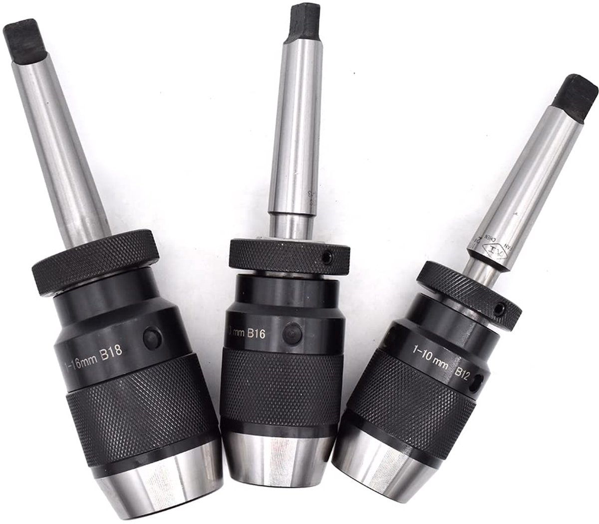 Mt3mt1 Mt2 Mt3 B10 B12 B16 B18 B22 1 Satz Kompatibel Mit Selbstsicherndem Bohrfutter Cnc-maschine (mt3-b18 (1-16mm))