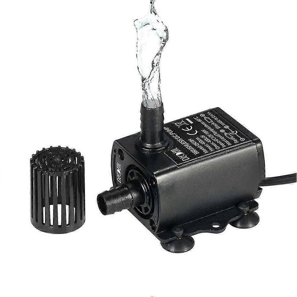 Dc 12v 400l/h Ultraleise Mini-bürstenlose Solarmotor-kaltwasser-umwälzpumpe