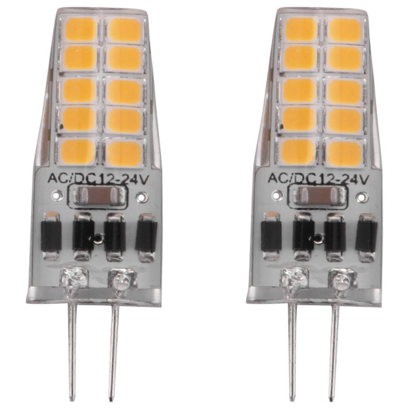 10 Stück G4 Led-lampen, Ac/dc 12–24 V, 3 W, Kompatibel Mit 20 Leds, 360° Abstrahlwinkel, 2835smd, Ersetzt 30-w-halogenlampen, Hochwertige Geschenkkarte