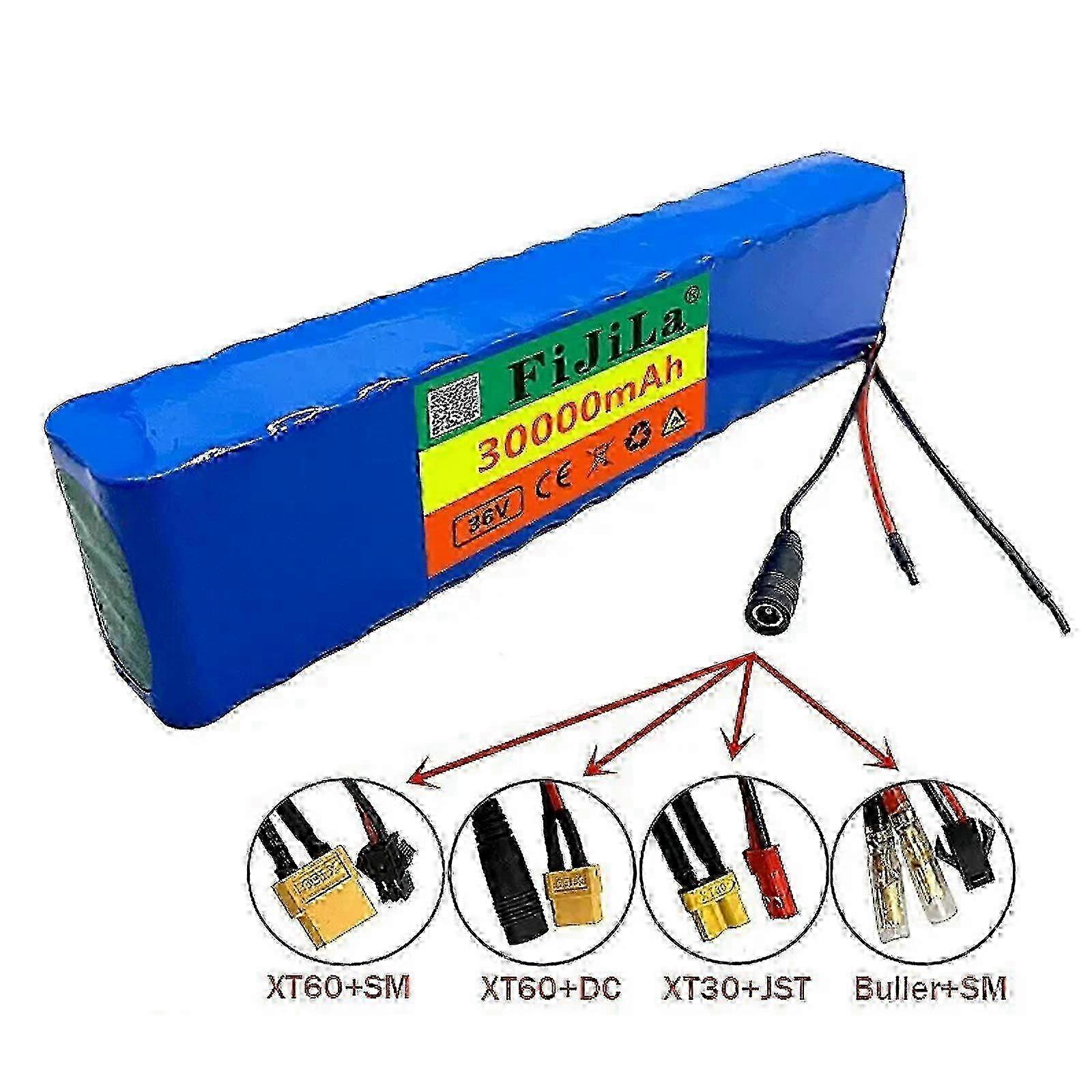 36v 30ah Lithium-ionen-akku (10s3p) - Hohe Leistung, Kompatibel Mit 350w-500w Elektrofahrrädern Und -rollern