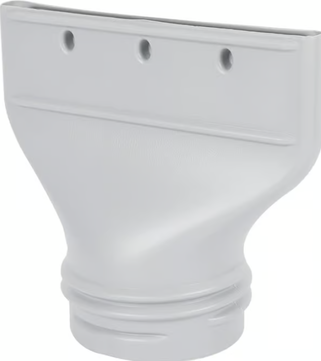 Fensteradapter Für Klimaanlage, Flachschlauchadapter Für Abluftschlauch Mit 130 Mm/150 Mm Durchmesser Für Klimaanlagenfenster, Abluftanschluss