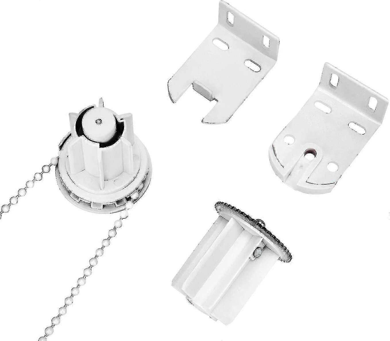 Reparaturset Für Rollos, Komplett Mit 25-mm-rollomechanismus, Gardinenkette Und Metallbeschlägen, Metallkernkupplung, Langlebig, Robust.