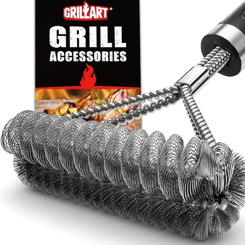 Sichere Und Effektive Grillreinigungsbürste, 45 Cm Grillreinigungsbürste, Geeignet Für Gas-, Keramik- Und Holzkohlegrills Sowie Grillzubehör