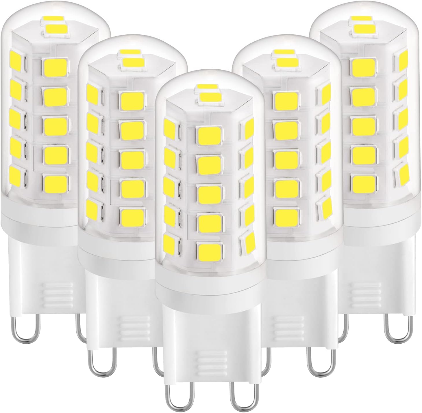 G9 Led-lampe, 3 W, Neutralweiß (4000 K), 420 Lm, Entspricht Einer 28-w- Oder 40-w-halogenlampe, G9 Led-maiskolbenlampe, Neutralweiß