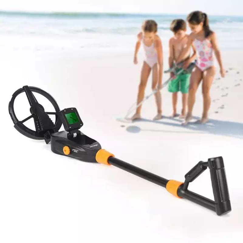 Metalldetektor Für Kinder, Einstellbare Suchtiefe, Leichtes Lcd-display Und Wasserdichte Suchspule Für Kinder Und Erwachsene (fq)