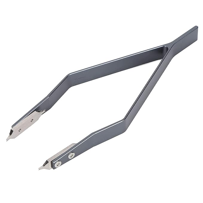 Bergeon 7825 Metallarmband-spannzange, Federstegzange, Ergonomisches Uhrmacherwerkzeug Aus Edelstahl, Silber