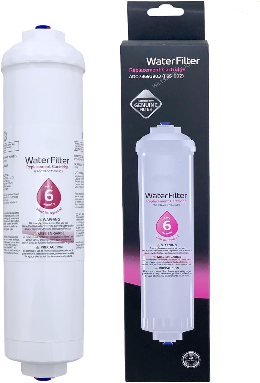 Ersatzwasserfilter Adq73693903 / Adq736939 Kompatibel Mit Lg Kühlschränken Gc-l207tvqk, Gc-l227 Und Gc-l227yvqa (ersatzteile)