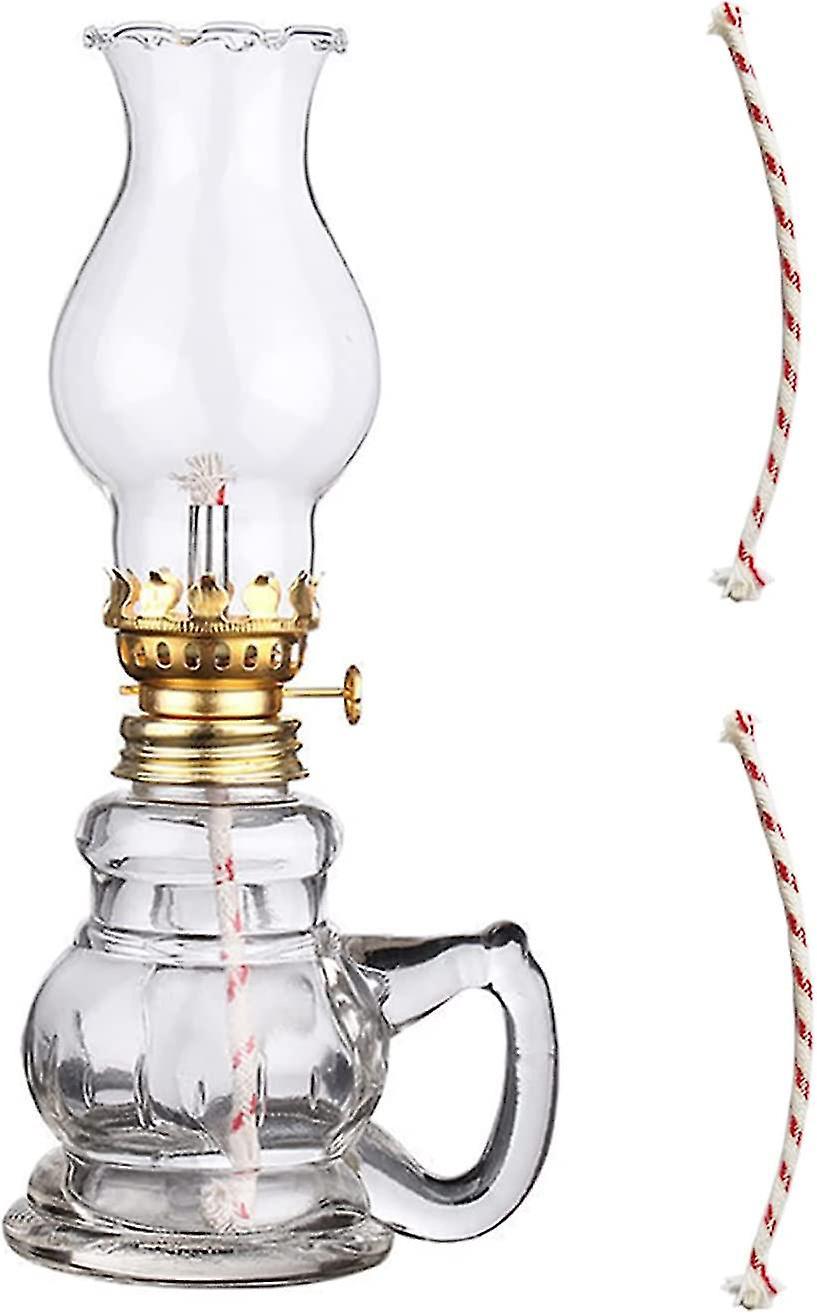 1 Öllampe Mit Verstellbarem Docht, Öllampen Für Den Innenbereich, Petroleumlampe