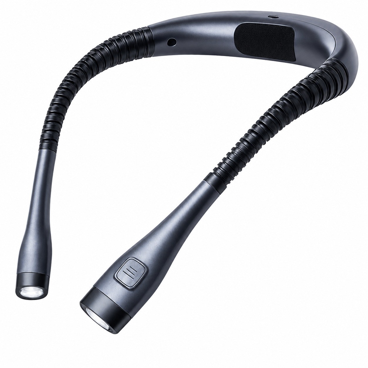 Led-nackenleselampe, Wiederaufladbar Über Usb-c, Flexible Arme, Einstellbare Helligkeit, Buchlampe Fürs Bett