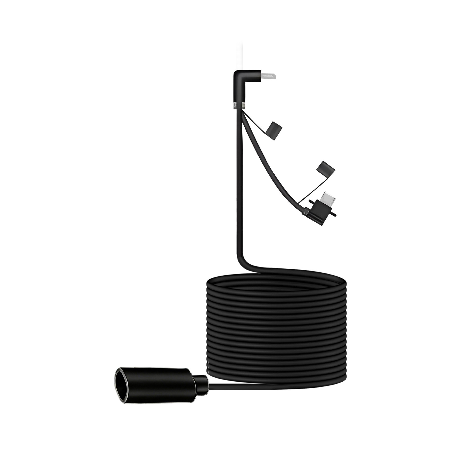 Blink-kamera-solarkabel, 4,22 M Verlängerung, Schwarz, Usb/typ C, Für Den Außenbereich