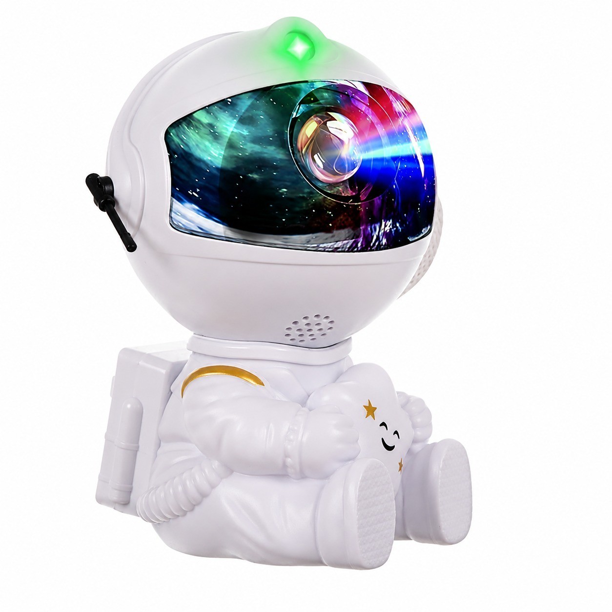 Led-sternenprojektor-nachtlicht, Astronauten-design, 7 Farben, Fernbedienung, Usb, Kinderzimmer