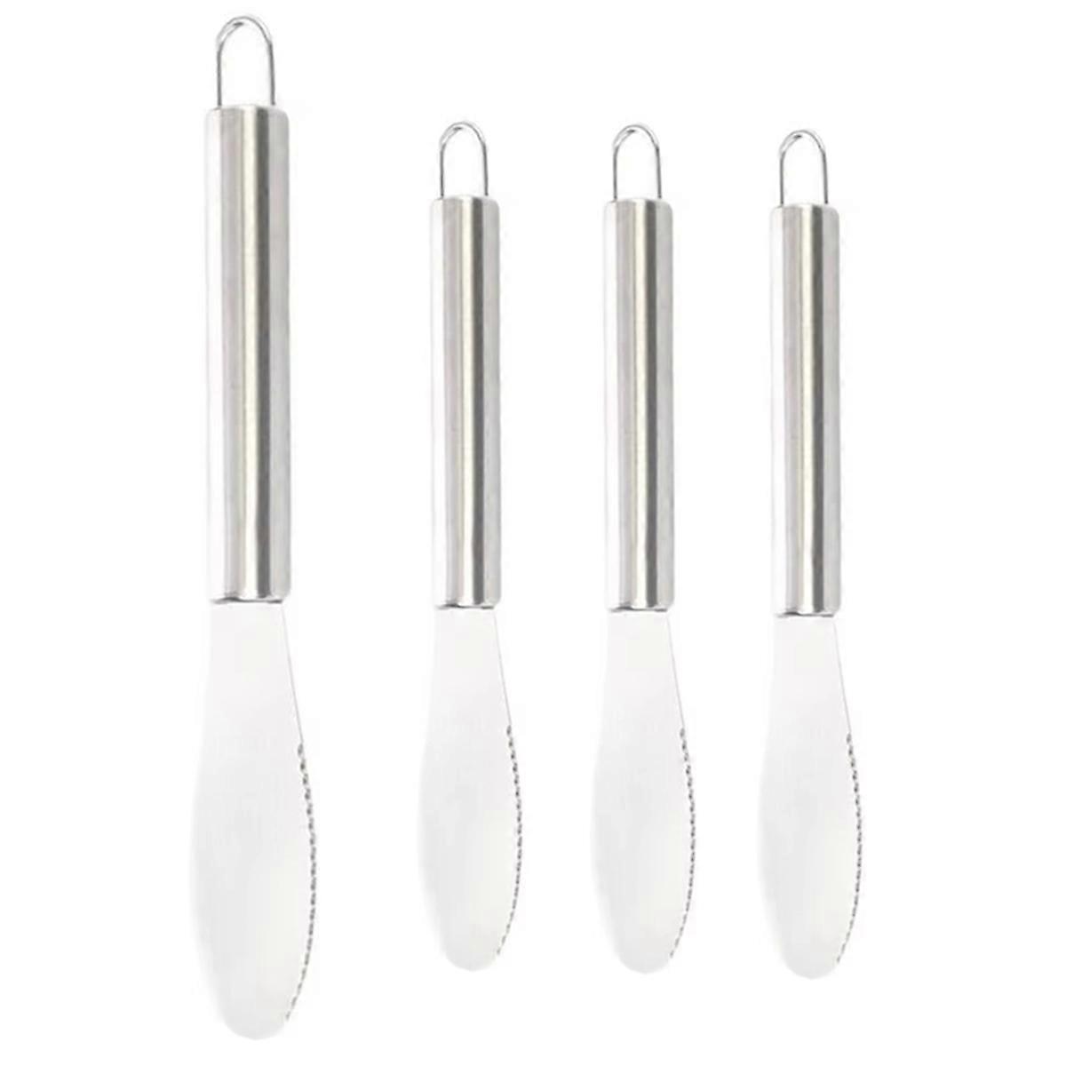 Buttermesser, Kaltbuttermesser Aus Edelstahl, Käsemesser, Wurstwarenmesser, Werkzeuge Für Gewürze, Marmeladen- Und Kuchenbacken