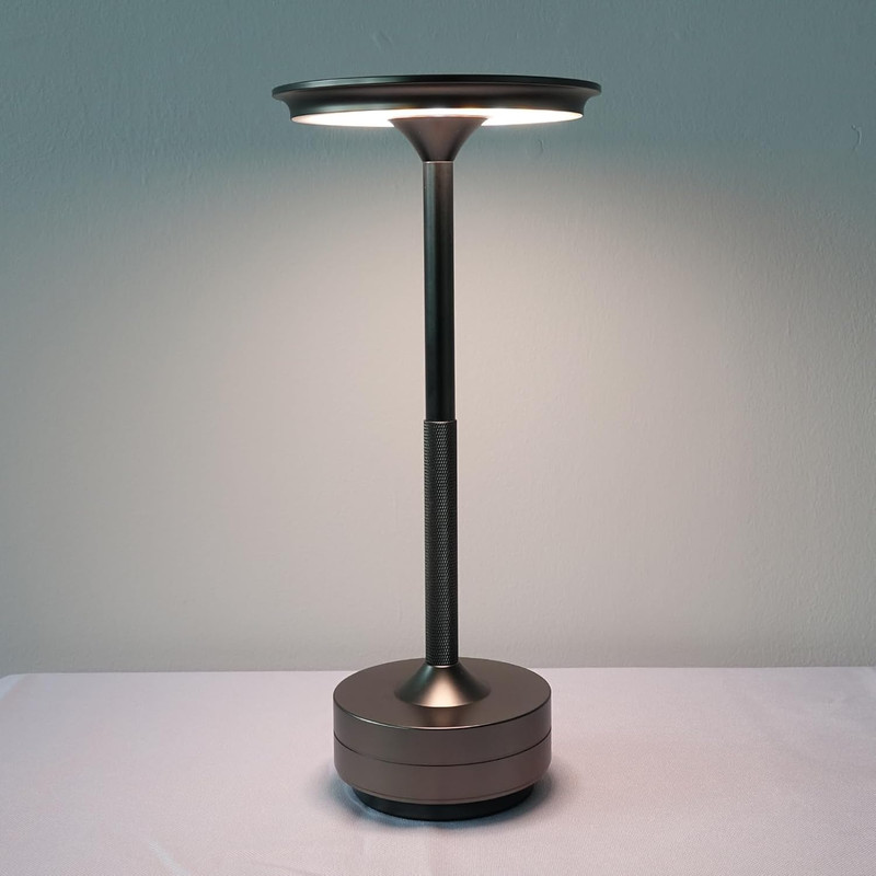 Led-upgrade-bordlampe, Led-leuchte (3000 K – 6000 K) Und Dimmbar, Silberfarben