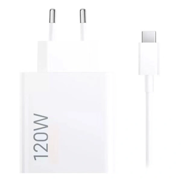 Xiaomi 120-w-schnellladegerät, Hypercharge-adapter Typ A (europäischer Stecker), Mit 1 Meter Kabel