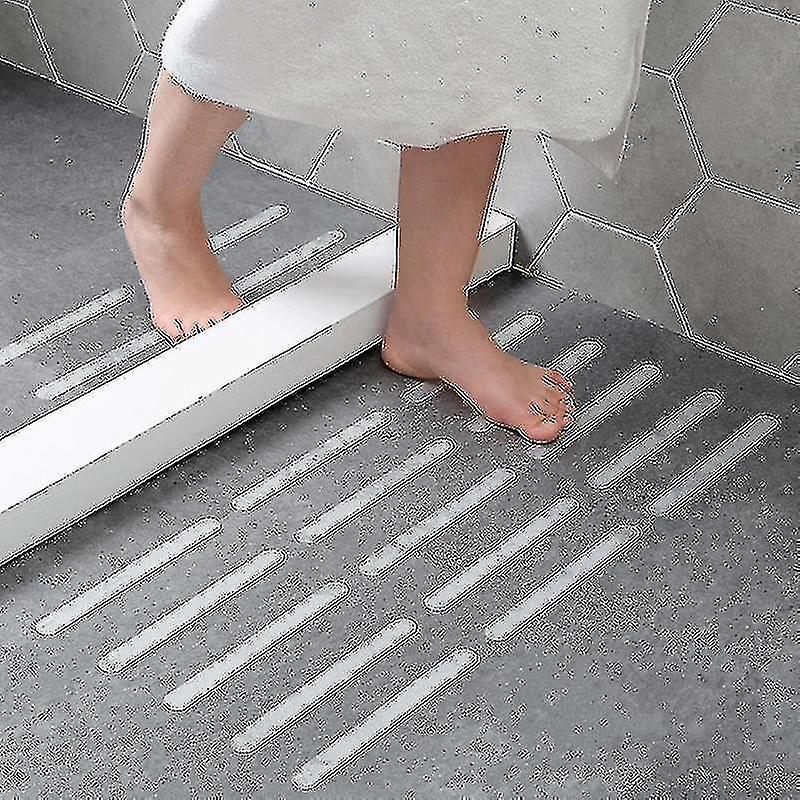 36 Stück Rutschfeste Aufkleber, Rutschfeste Sicherheitsklebepads Für Badewanne Und Dusche (20 Mm X 200 Mm)