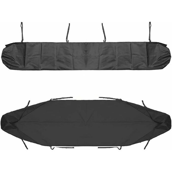 5-meter-schutztasche Für Markisen, Staubschutzhülle Für Terrassenmarkisen, Wasserdichte Winterabdeckung, Schwarz
