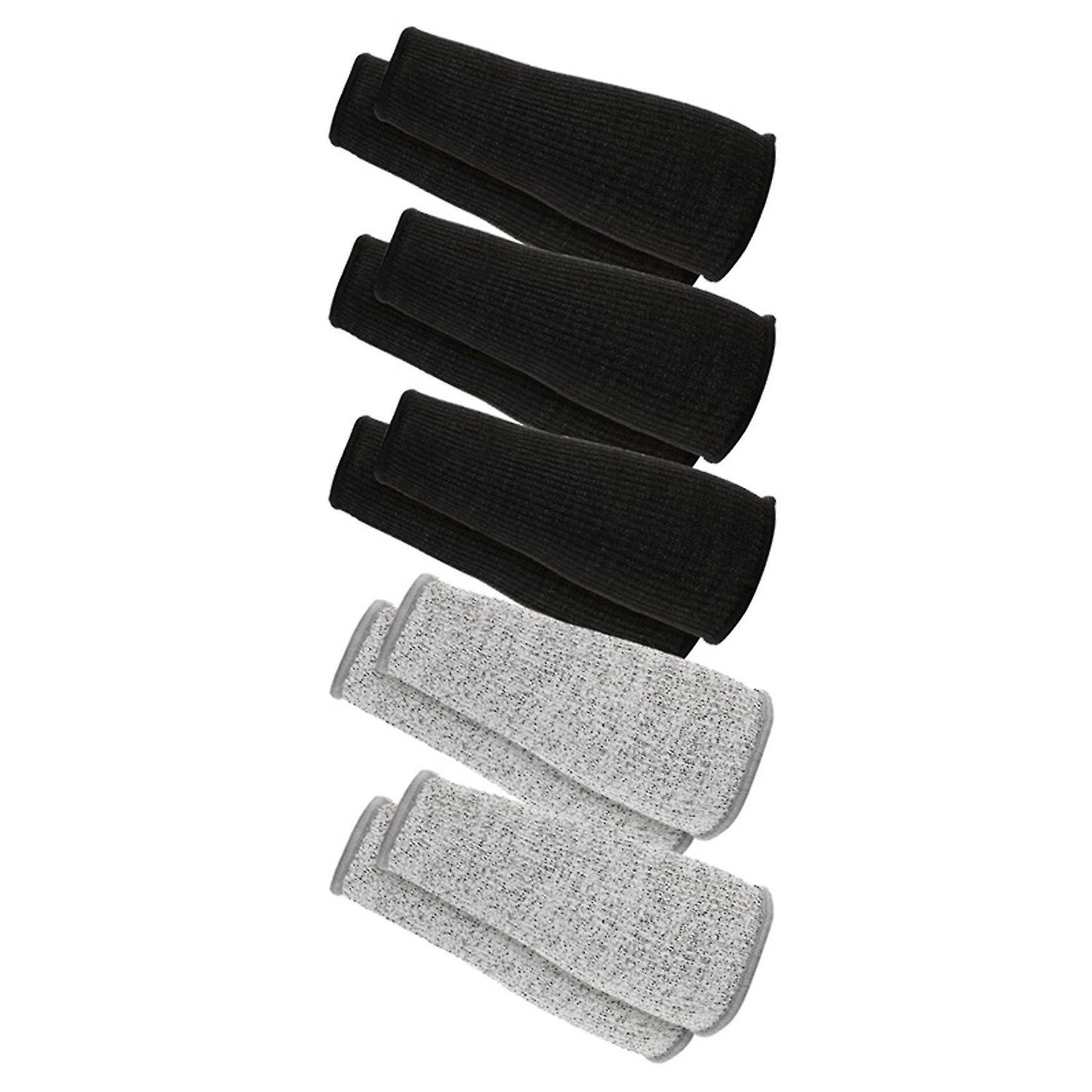 5 Paar Schnittfeste Armstulpen, Unterarmschutz, Dünnes Leder, Kratzschutz