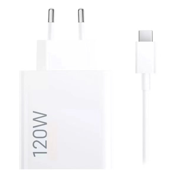 120-w-schnellladegerät Kompatibel Mit Xiaomi, Hypercharge Typ A Eu-steckeradapter Mit 1 M Kabel, 120 W