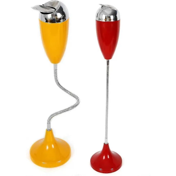 Höhenverstellbarer, Flexibler Zigarettenaschenbecher-ständer (75 Cm) Mit Deckel, Geeignet Für Toilette, Wohnzimmer Und Mehr (schwarz)