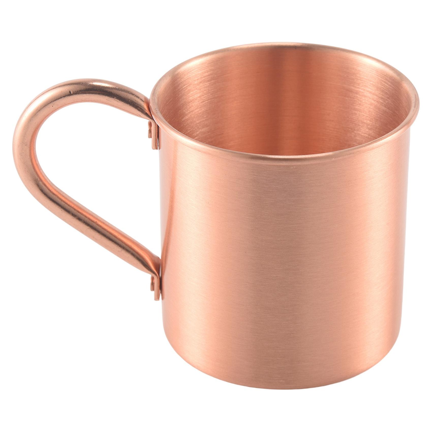Moscow Mule Becher Aus Reinem Kupfer, Massiv Und Glatt, Ohne Innenbeschichtung, Für Kaffee, Bier, Milch, Wasser, Als Tasse, Für Zuhause