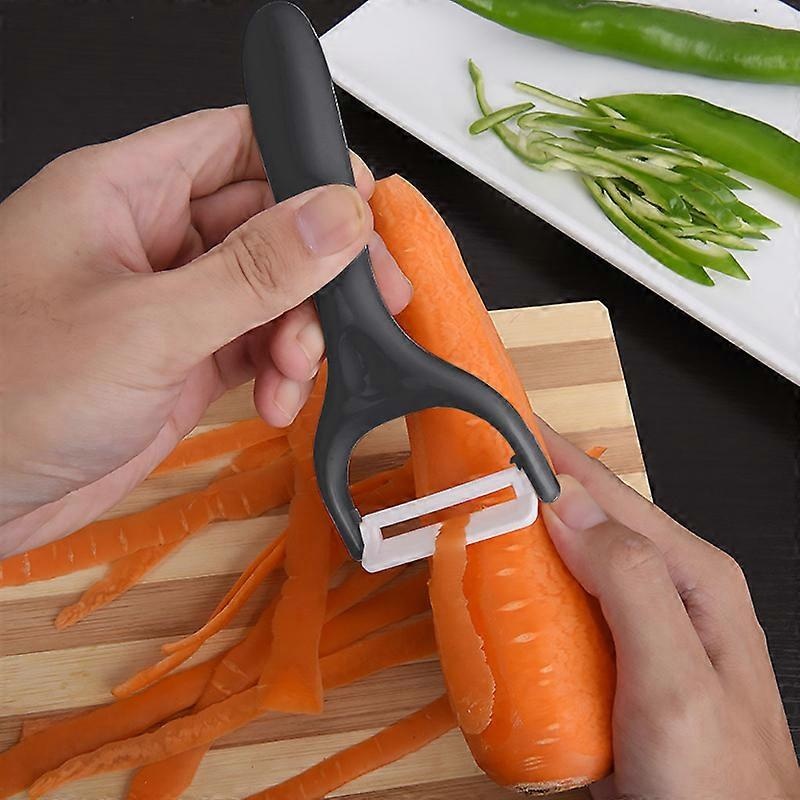 Keramischer Obstschäler, Geeignet Für Gemüse, Kreativer Besteck-schäler, Gemüseschneider, Kochwerkzeug, Küchenschaber-zubehör, Geeignet Zum Entfernen Von Schalen