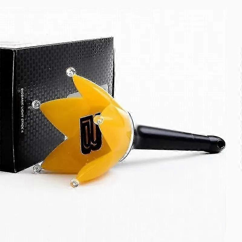 Bigbang Lightstick – Helle Musiklampe, Stehlampe, Handlampe, Leuchtstab, Glitzerstab (schwarz) (1 Stück)