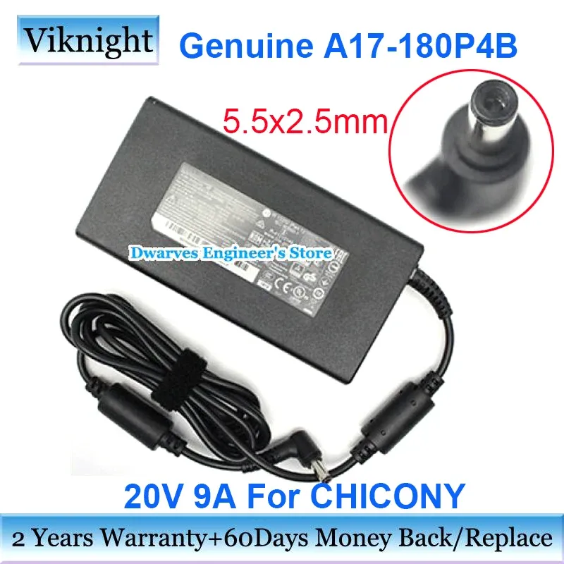 Chicony A17-180p4b 20v 9a 180w Netzteil Kompatibel Mit Msi Gf65 Thin 10ue Laptop