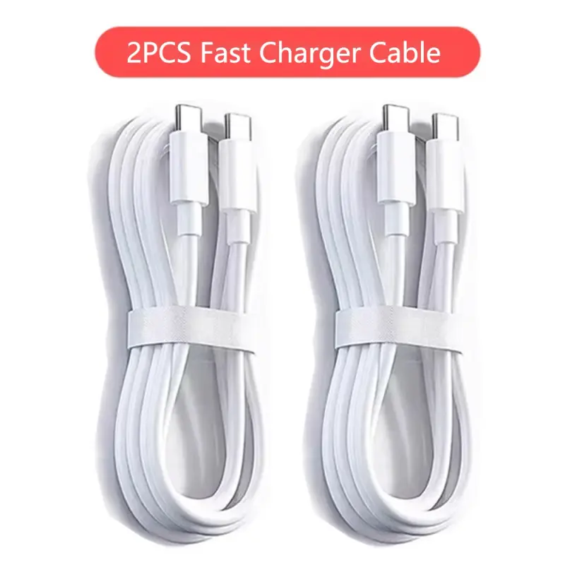 Nnbili 3er-pack Universal 100w Schnellladegerät Usb-c Auf Typ-c Schnellladekabel Datenkabel Kompatibel Mit Samsung, Huawei, Xiaomi Usb-c Kabel 2 Stück