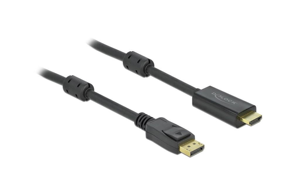 Delock Displayport-zu-hdmi-kabel, Aktiv, 4k Bei 60 Hz, 2 M
