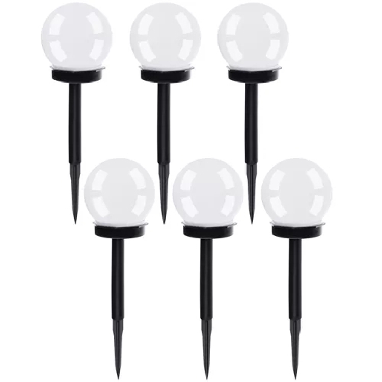 Led-gartenleuchten Mit Solarzellen, 6er-pack