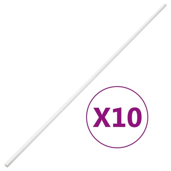 Vidaxl Kabelkanal 30x15 Mm 10 M Pvc