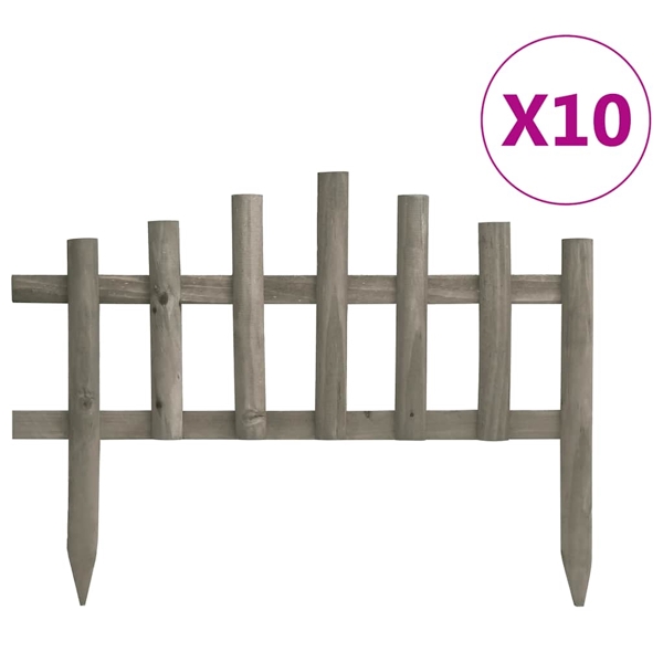 Vidaxl Kantenschutzleiste, 10 Stück, Fichtenholz, 4,4 M