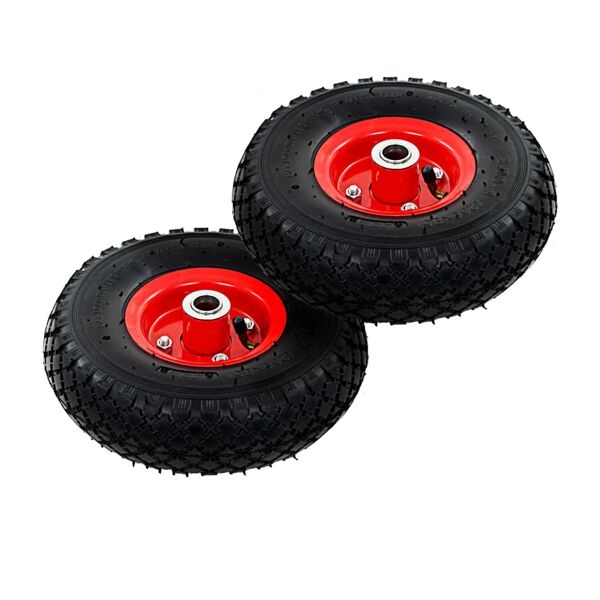 Vidaxl Sackwagenräder, 2 Stück, Gummi, 3.004 (245x82)