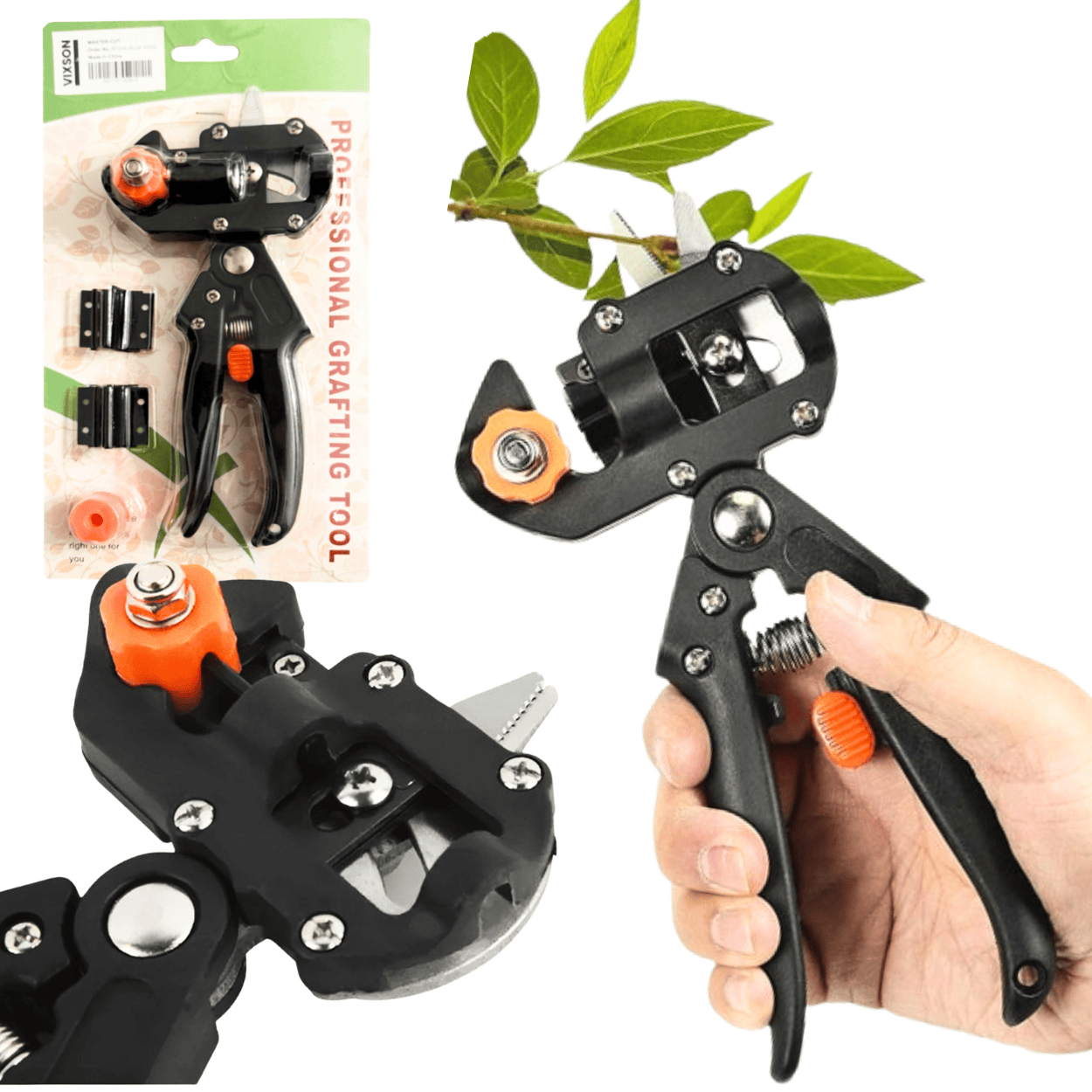Gartenschere Mit 3 Klingen, Präzisionsschneidwerkzeug, 21 Cm