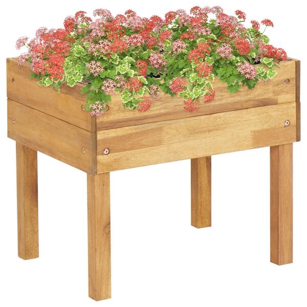 Vidaxl Hochbeet 50x40x45 Cm Massives Akazienholz