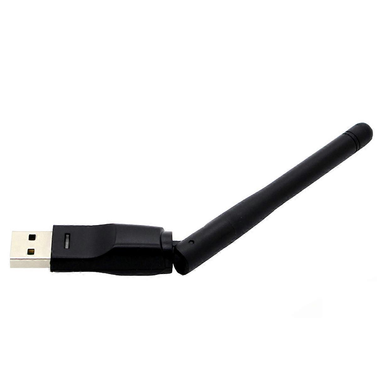 Usb-wlan-adapterdongel Kompatibel Mit Alphabox Jynxbox Skybox Openbox 250 Dreambox (schwarz)