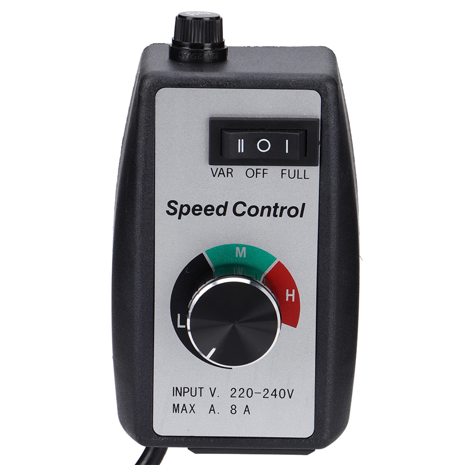 Universeller Elektronischer Stufenloser Drehzahlregler, Kompatibel Mit Motorlüftern Und Kanallüftern (eu 230 V).